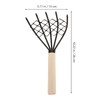 Cabilock 2pcs Rake Net Rake Net Rake Japanese Tools an