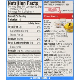 Jell-O Lemon Flavor Sugar-Free Instant Pudding 1 oz box (4-Pack)