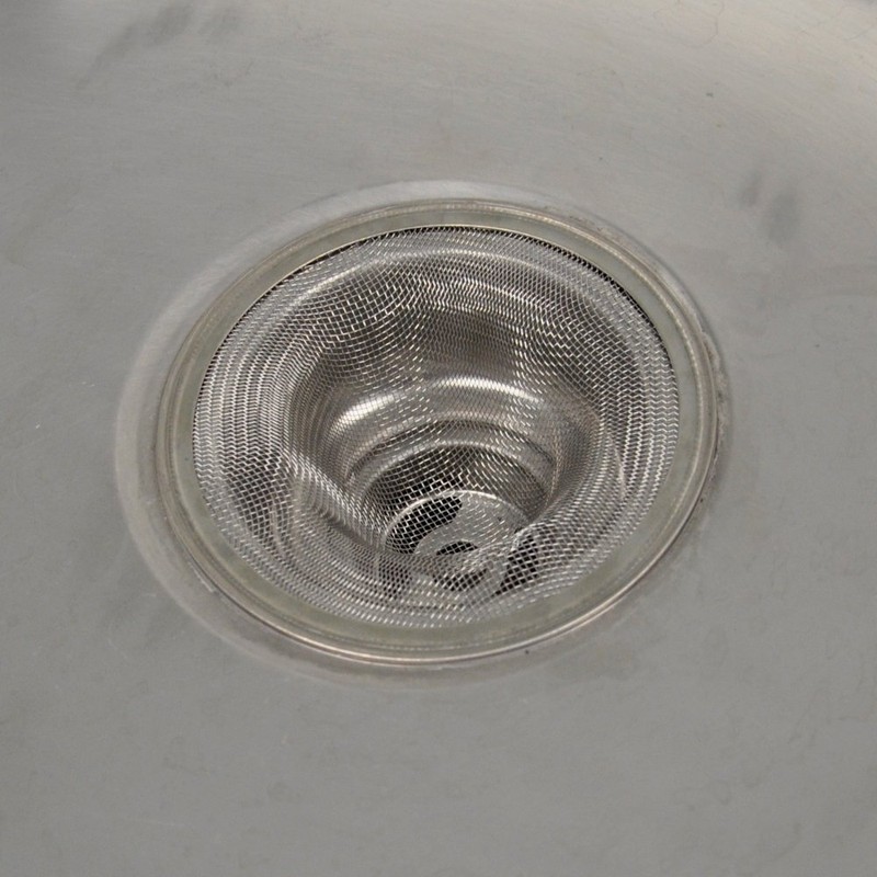 Danco 88822 4-1/2-Inch Kitchen Mesh Strainer, Stainless Steel