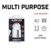 Crystal Vision Anti-Theft Loud 130db Alarm Lock Weather Proof Heavy