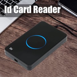 ID Card Reader R80D 125KHz USB Interface with LED Indicator Light/Buzzer Fast Reading Support for Win XP/CE/7/10//Vista