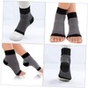 Healeved 2pairs Compression Ankle Socks Moisture-wicking Toeless Design for Plantar