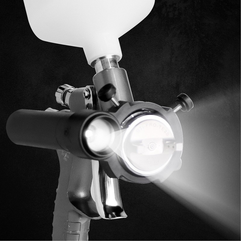 Paint Spray Gun Lighting System Brightness Adjustable Portable Paint Sprayer