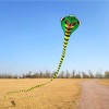 Gran Cometa De Cobra Para Niños Adultos Con Cola Superlarga