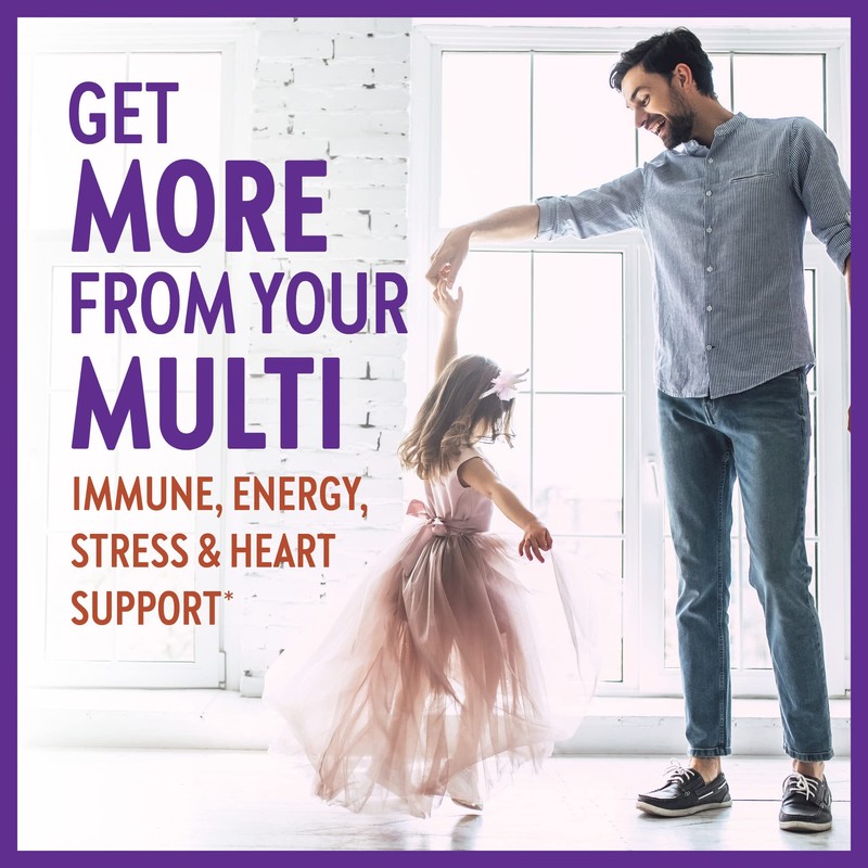 New Chapter Men's Multivitamin for Immune, Stress, Heart + Energy