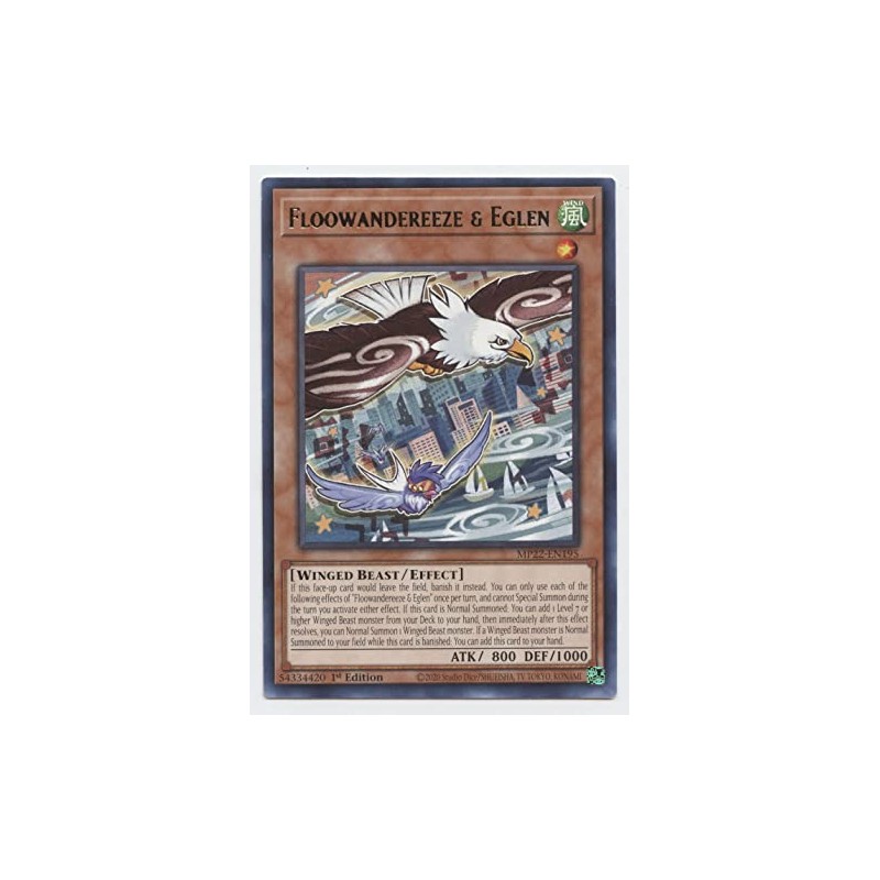 Floowandereeze & Eglen - MP22-EN195 - Rare - 1st Edition