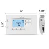70 Series, 7 Day Programmable, Single Stage (1H/1C) Thermostat