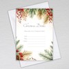 Christmas Drinks Invitations, Party Invitation Cards and Envelopes: Red Berries