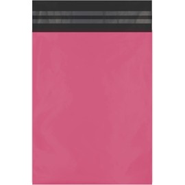 Red Ember 17 x 24 Inch Mailing Poly Postal Self Seal Bags Large Mailing Bags Postage Packaging Assorted Mailers Posting Shipping Post Parcels Package Bags (Pink, Pack of 10)