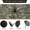 Large Windproof Umbrella Auto Open Folding Umbrella, 8 Ribs Rain