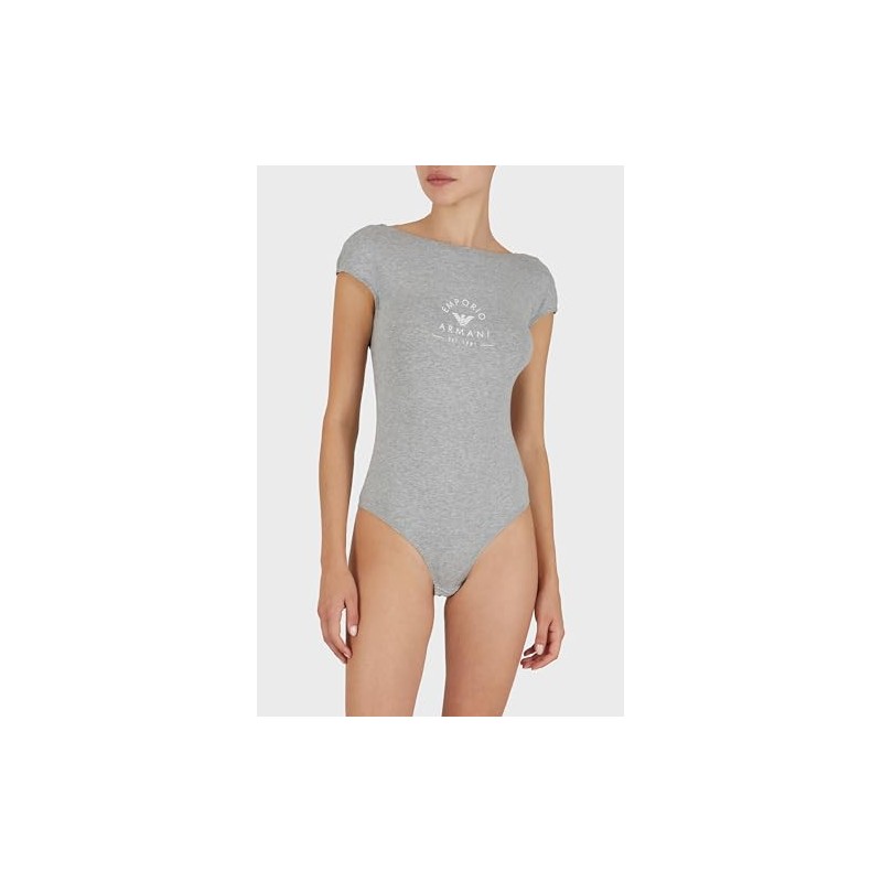 EMPORIO ARMANI Women's Iconic Stretch Cotton Logo Band Body Brief,