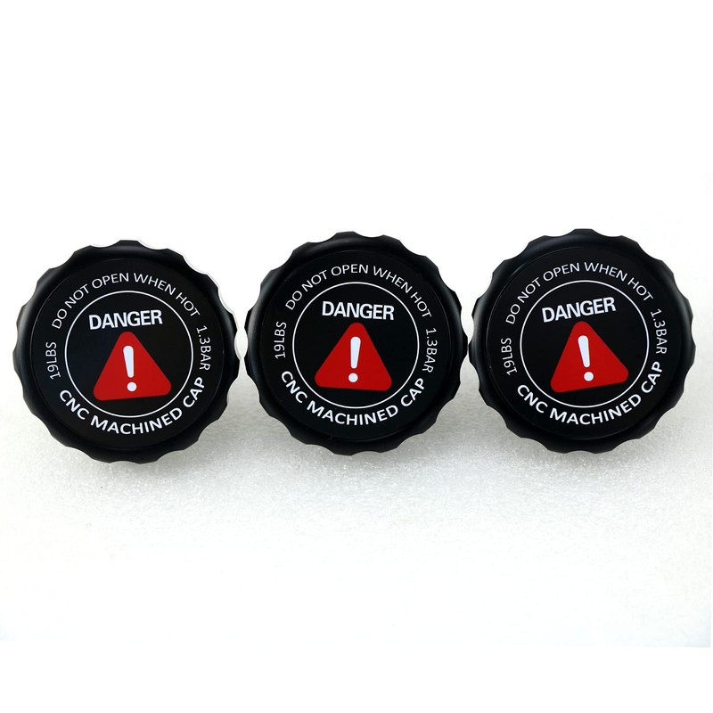 RADREPLA 1.3 Bar 19 lbs Round Notch Grip Radiator Cap
