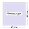 Pack of 3 Textile Napkins 45 cm x 45 cm