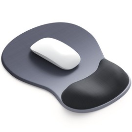 ErgoComfort Gel Wrist Rest Mouse Pad-Ergonomic Office Mousepad with Wrist Support-Non-Slip, Design Desk Accessories Mat for Home&Game Decor (05Midnight Wave)