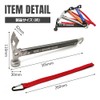 NCNL (NO CAMP NO LIFE) Peg Hammer, Tent Hammer, Camping