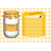 Mason Bee Recipe Card 4x6 Canning Jar Honeybee Cute Recipe