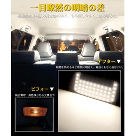 SINMAIT RAV4 50 Series LED Room Lamp, New RAV4 Toyota MXAA52/MXAA54 AXAH52/AXAH54 Indoor Light, 4500K Genuine Color Temperature, Sunlight, Custom Parts, For 50 Series RAV4 / RAV4 50 Series LED