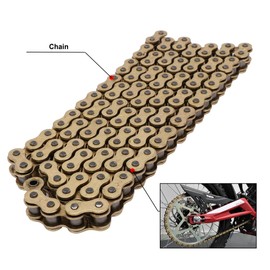 Motorcycle Drive Chain 106 Connecting Link Dirt Bike Drive Chains Standard Roller Chain for surron light bee X/S sur ron x/s