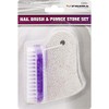 Nail Brush & Pumice Stone Set