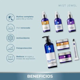 Kit Facial Luxe Rutina Completa Día/noche Cuidado Facial 7pz Tipo de piel Todo tipo de piel