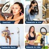 Luz de Anillo LED para selfie, Aro de luz Ajustable