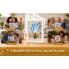 Family Handprint Kit for 4 – Wooden Frame with 4
