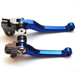 HYEPIVOT for YZ125 YZ250 2008-2014 Clutch Brake Pivot Levers Dirt Bike Blue