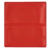 Red Vinyl Checkbook Cover, Top Tear Personal Vinyl Checkbook Cover