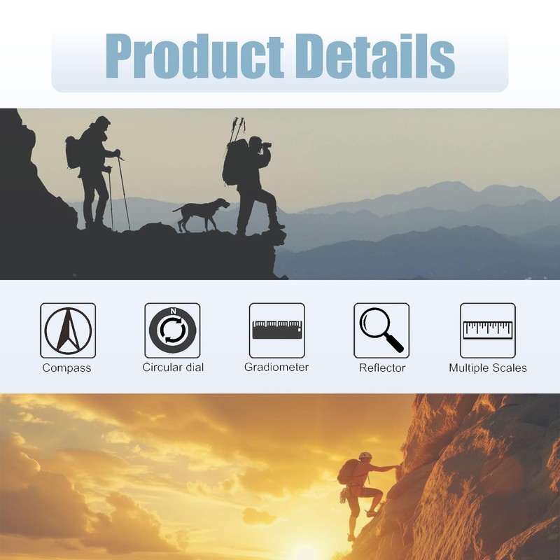 LvYiLinggg Compass, Mountain Climbing, Compass, Compass, Compass, Compass, For Outdoor