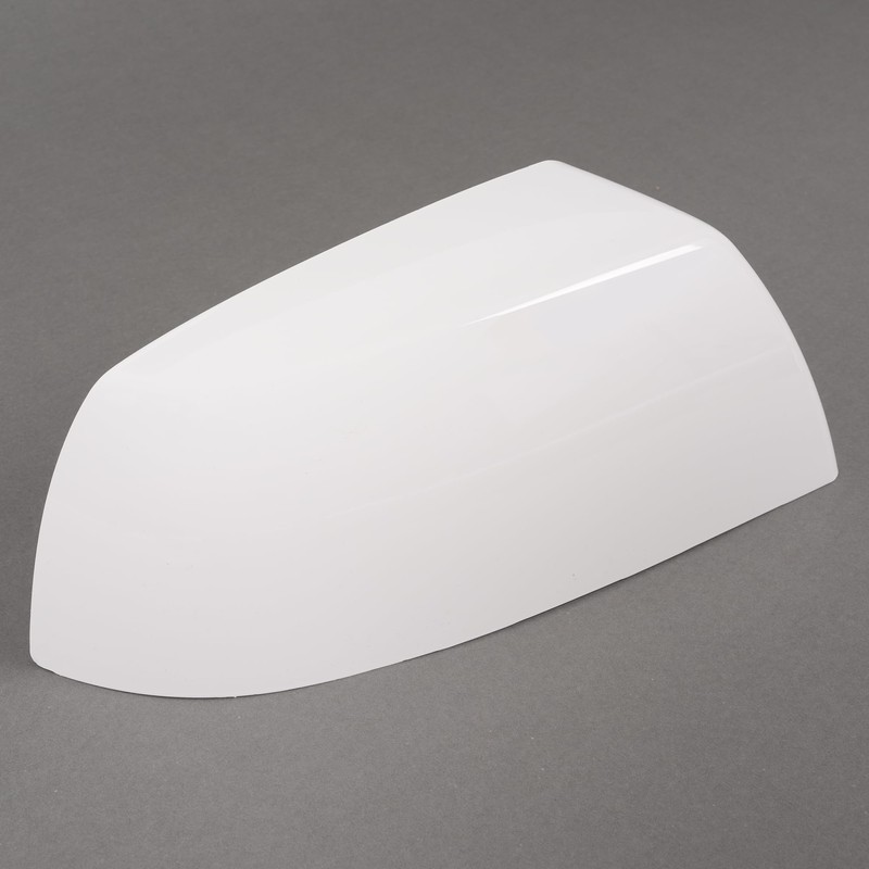 HECASA White Mirror Covers Caps Compatible with 2007-2022 Toyota Tundra/Sequoia