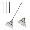 Daxguard Daxguard High-Carbon Steel Gardening Leaf Rake, Suitable for Raking