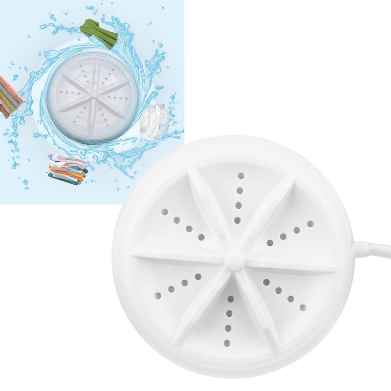 Washing Machine Portable Ultrasonic Washer Laundry Supplies for Travel Business