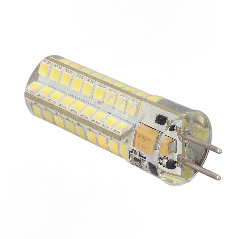 6Pcs GY6.35 LED Bulb 7W AC DC12V 700lm 72 LEDs