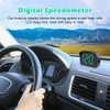 GPS Digital Speedometer, HUD GPS Digital Speed Meter, MPH Speedo,