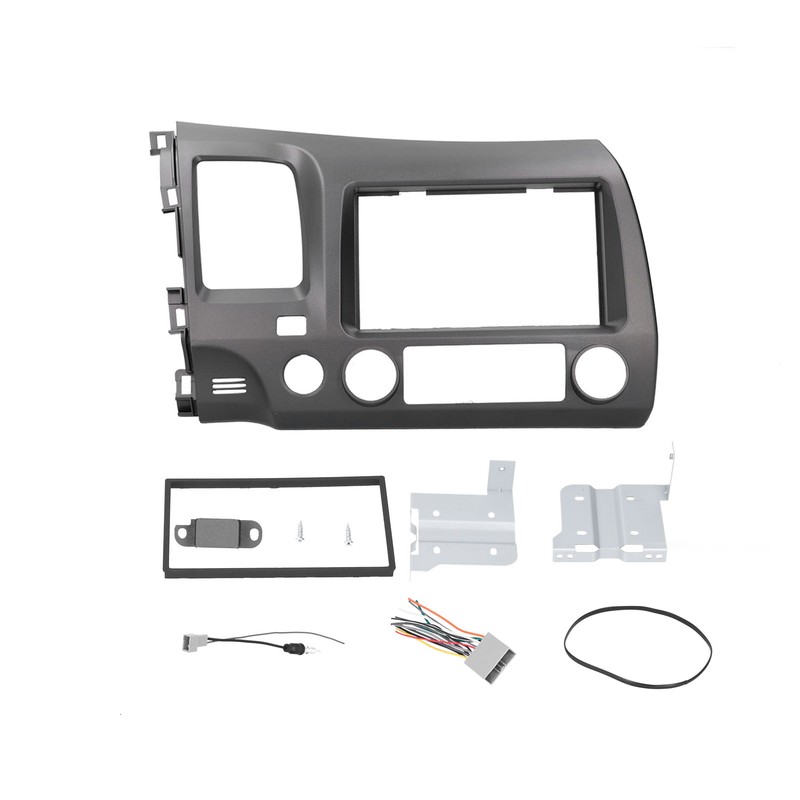 2DIN Radio Dash Kit with Wiring Harness Car Stereo Navigation