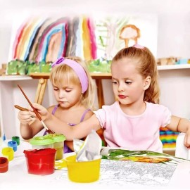 50 Sheets Watercolor Paper Cotton 140LB/300GSM Thick Off-White Cold Press Paper