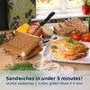 Toasted Sandwich Maker - Panini Press or Grilled Cheese Maker