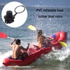 WGFOIP Valve, Oneway Inflation Valve Inflatable Boat Air Valve ABS
