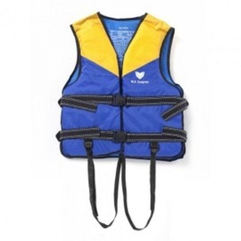 EAS Korean Dolphin Life Vest L Yellow Swimming Buoyancy Aid Vest