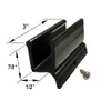 Gordon Glass® Sliding Shower Door Bottom Guide 1/2" Wide x