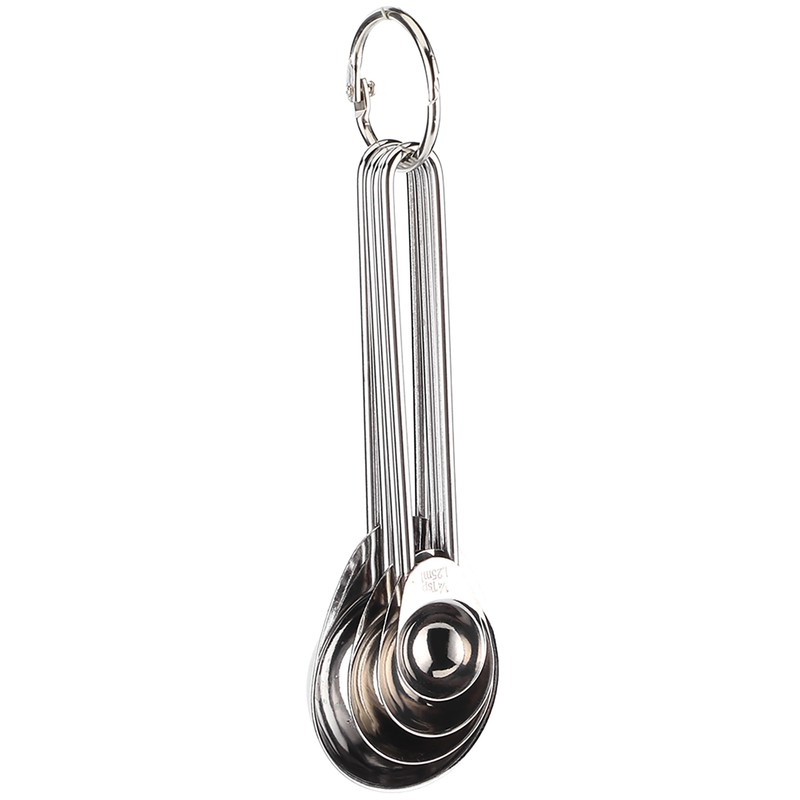 8Pcs/Set Stainless Steel Measuring Cup Spoon with Scales Kitchen Cooking