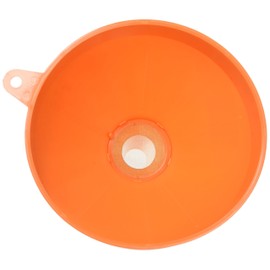 Pressol PRESSOL Kunststofftrichter mit Messingsieb Durchmesser , 1 Stck,2366017, 200/24,5 mm, Orange