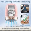Electric Callus Remover for Feet (with Dander Vacuum cleaner), Rechargeable