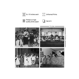 African American Wall Art - Black History - Religious Wall Decor - Black Culture - African American Culture - Christian Church - Afro Wall Art - Black Christian Wall Art - Vintage Historic Photos