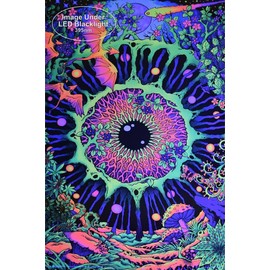 Cosmic Eye - Laminated - Non-Flocked - Blacklight Poster - 24.5" x 36.5"