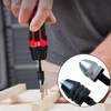 2-Pack Keyless Drill Chuck Adapter for Impact Driver, 1/4 Inch