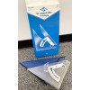 ALVIN 110C Tru-Angle, Adjustable Triangle w/Inking Edge Aluminum NEW -