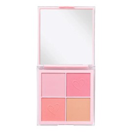 Beauty Creations - Keep Me Blushin - Blush Quad Tono Del Maquillaje Non-stop