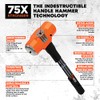 Groz 34523 16" Indestructible Sledge Hammer, 8 lb