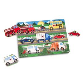 Vehicles Peg Puzzle